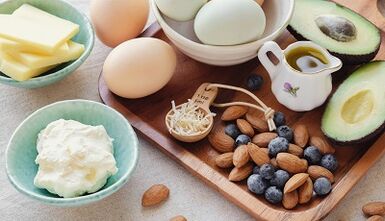 מזונות מותר בדיאטת קטו